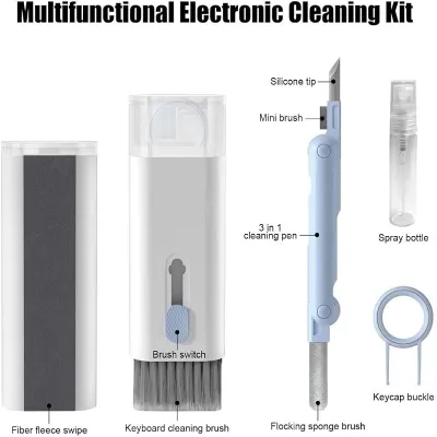 7 in 1 Multifunctional Cleaning Tools Brush Kit 